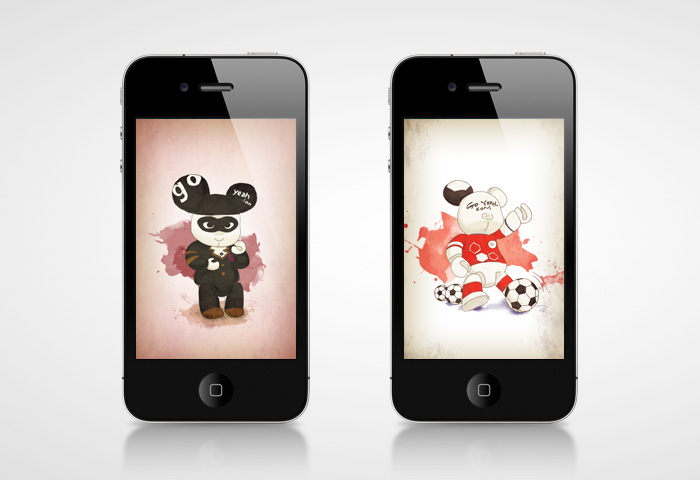 iPhone wallpaper set for GoYeah.com