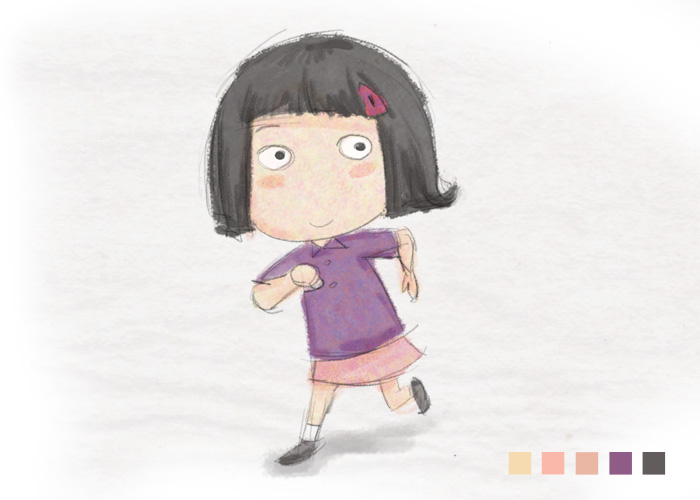 Character Design for Heep Hong Society