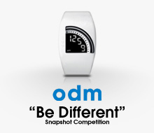o.d.m. Facebook Campaign: “Be Different Snapshot Competition”