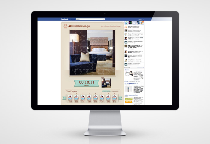 Sheraton Hotel HK Facebook Campaign